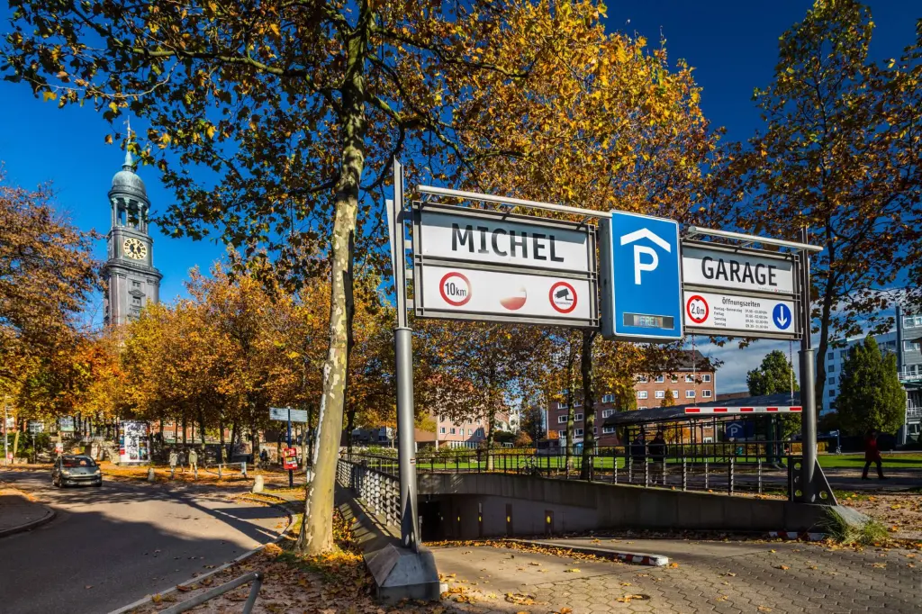 Parkhaus Michel-Garage am Schaarmarkt